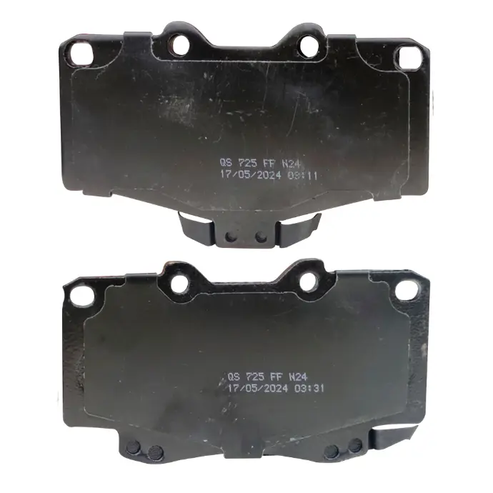 Pastilla de freno delantera QS TOYOTA Fortuner/Kavak R-Machito (hasta 2009)/16/Prado/Meru/Autana (1998-2007) HILUX 2.7 4.0 (2.006-2008) WAGNER ZD436
