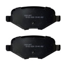 Pastillas de freno trasera QS FORD Explorer 2011-2012 WAGNER ZD1377