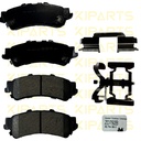 Pastilla de freno trasera QS (cerámica) GM Silverado/Tahoe/Avalanche (1997-2007) WAGNER ZD792B